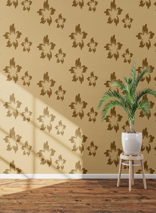 StenCart Combo of 2 Fireworks and Lily Stencil for Wall Painting Home DIY Reusable Wall Stencil Design for Wall Decoration (16x24 inch) -Pack of 2 - Image 4